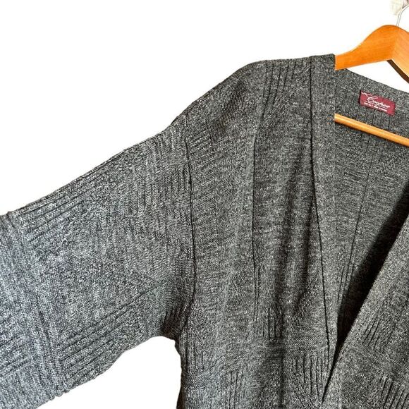 Cooper grey wool blend cardigan. Size xl - Picture 6 of 10